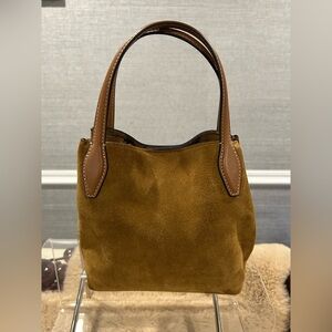 Madewell Tan Suede Mini Bag